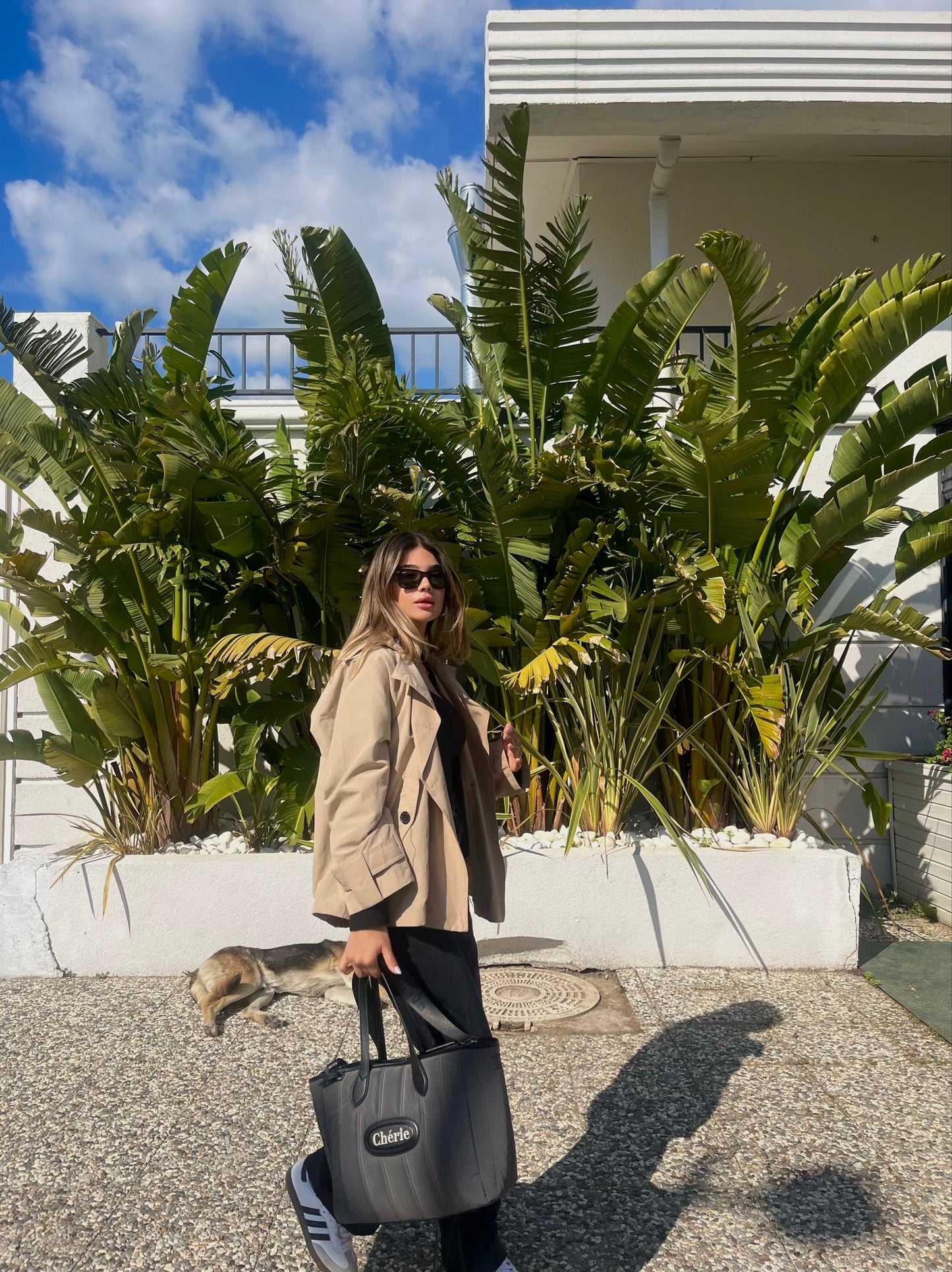 lilypad Parachute large gray