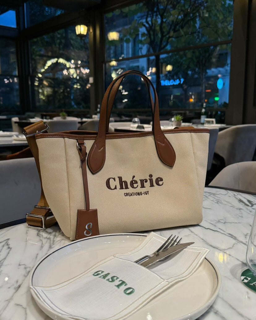 Rachel Canvas mini beige