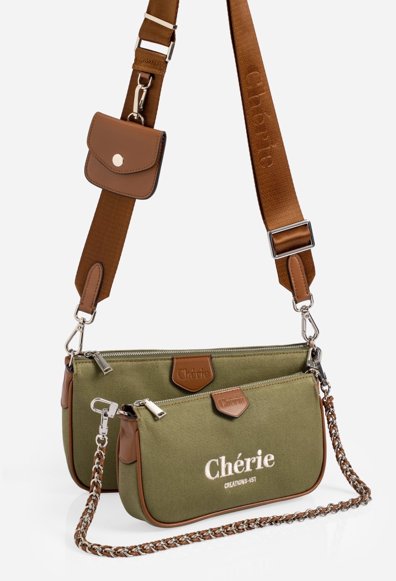 Lovita Canvas forest green