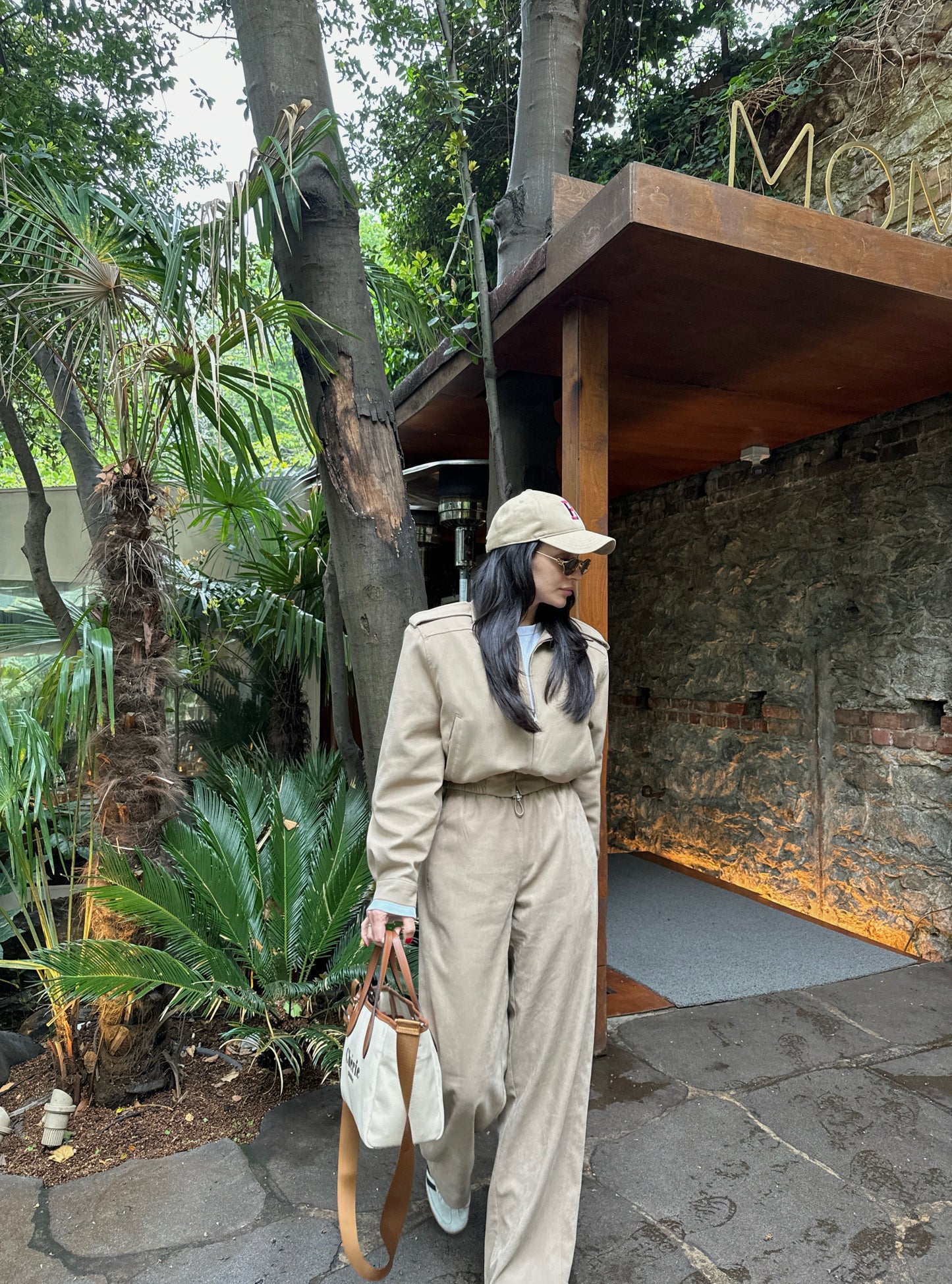 Rachel Canvas mini beige