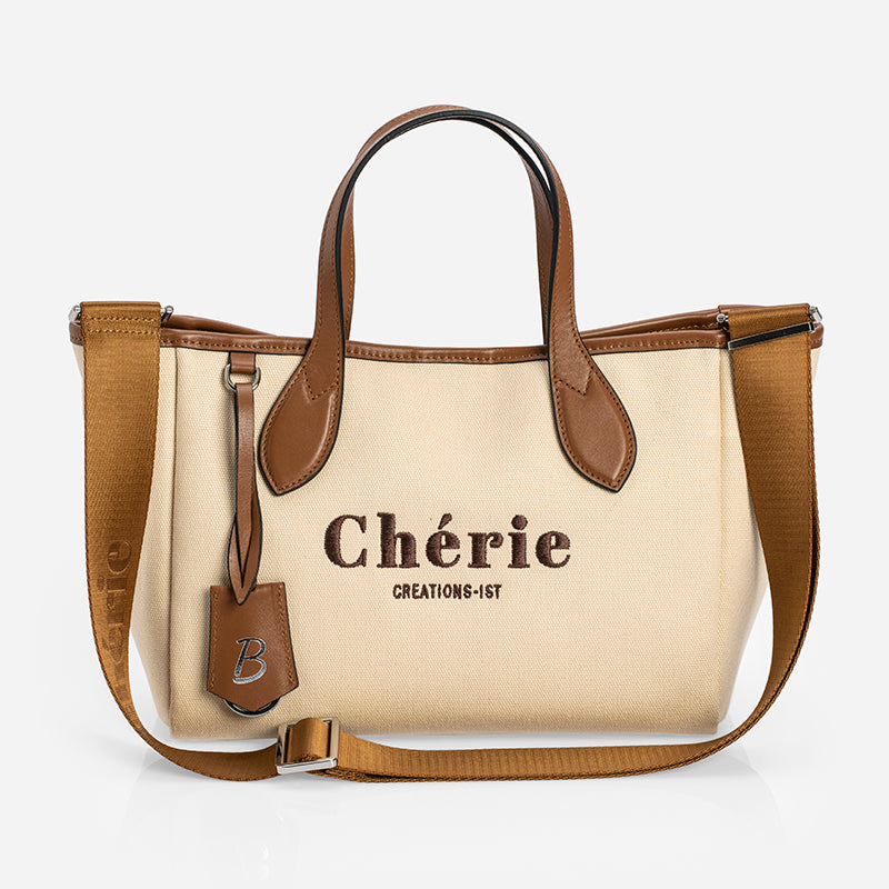 Rachel Canvas mini beige