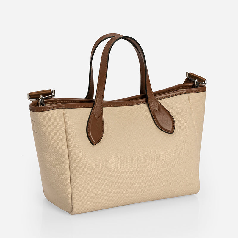 Rachel Canvas mini beige