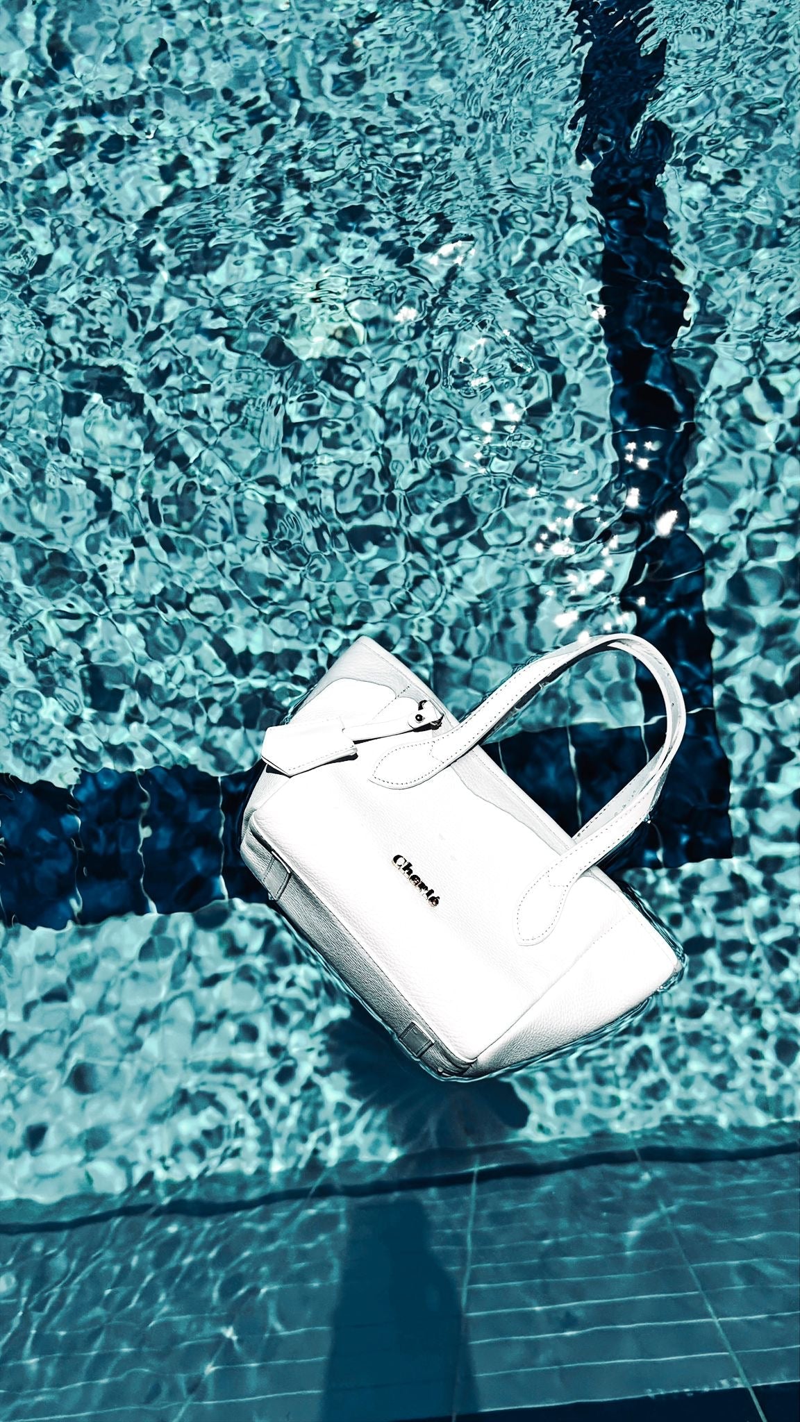 Rachel Baby - leather white